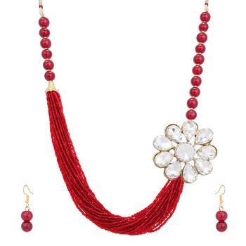 Red emerald  necklaces 2