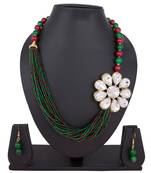 Green emerald  necklaces