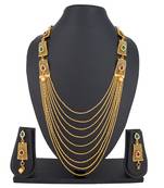 Gold emerald  necklaces