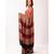 Brown Modal Ajrakh Printed saree with blouse