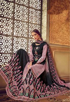 Pink printed cotton salwar 2
