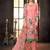 Pink printed cotton silk salwar