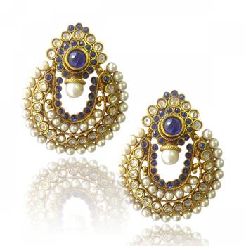 Blue earrings 1
