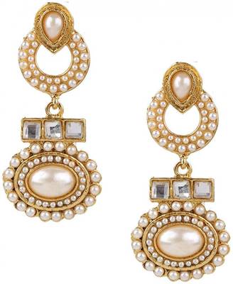 White earrings 1