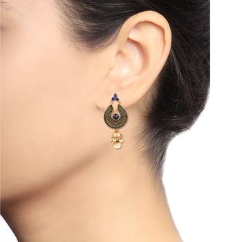 Blue earrings 2