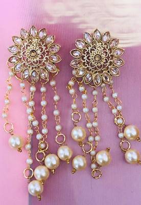 White earrings 2