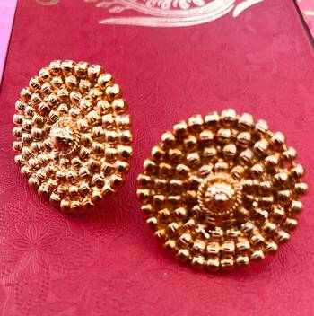 Golden earrings 1