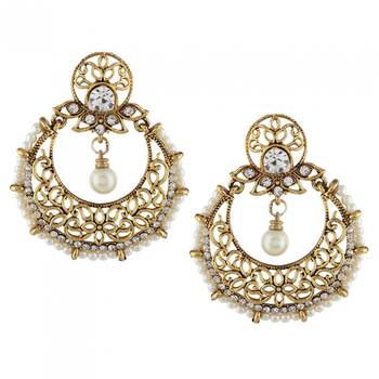 White earrings 1
