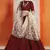 Mesmerizing Maroon Zari Embroidered Art Silk Lehenga choli for wedding