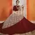 Mesmerizing Maroon Zari Embroidered Art Silk Lehenga choli for wedding