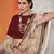Mesmerizing Maroon Zari Embroidered Art Silk Lehenga choli for wedding