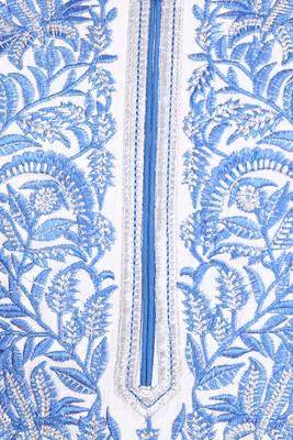   White embroidered cotton kurtas and kurtis 5