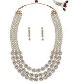 White necklace-sets