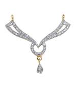Silver mangalsutra