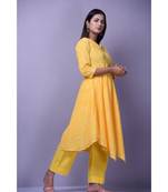 Yellow leheriya Suit Set