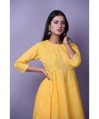 Yellow leheriya Suit Set 3