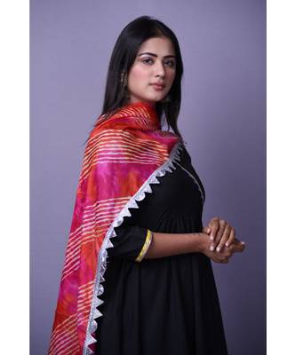 Black Angarakha Anarkali 2