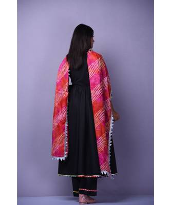 Black Angarakha Anarkali 3