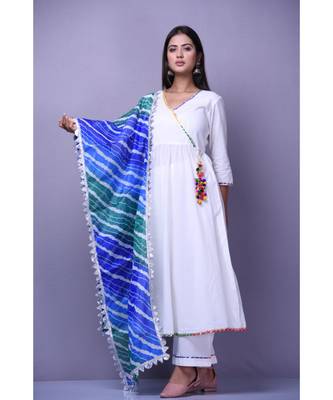 White Angarakha Anarkali 1