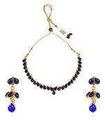 Blue necklace-sets