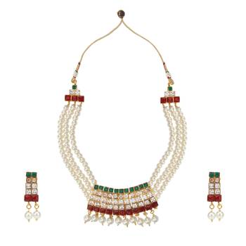 Red necklace-sets 1
