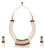 Red necklace-sets
