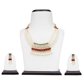 Red necklace-sets 2
