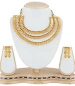 Gold necklace-sets
