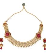 Red necklace-sets