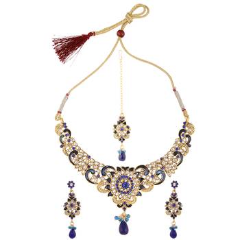 Blue necklace-sets 1