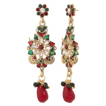 Red necklace-sets 3