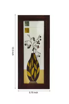 Abstract Pot Satin Matt Texture UV Art Painting