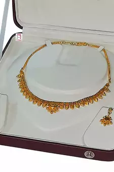 atorakushon   Velvet Combo Jewellery Box Ring Box Earrings Necklace Organiser for Women's 