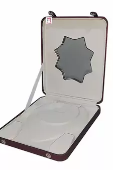 atorakushon   Velvet Combo Jewellery Box Ring Box Earrings Necklace Organiser for Women's 