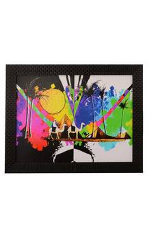 Colorful Deser View Satin Matt Texture UV Art Painting
