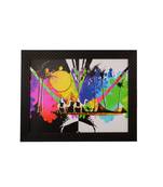 Colorful Deser View Satin Matt Texture UV Art Painting