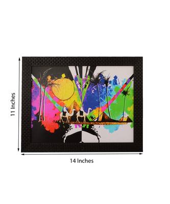 Colorful Deser View Satin Matt Texture UV Art Painting 3