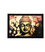 Lord Buddha Matt Textured UV Art Painting