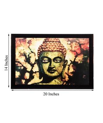 Lord Buddha Matt Textured UV Art Painting 3