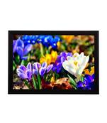 Floral Satin Matt Texture UV Art Painting