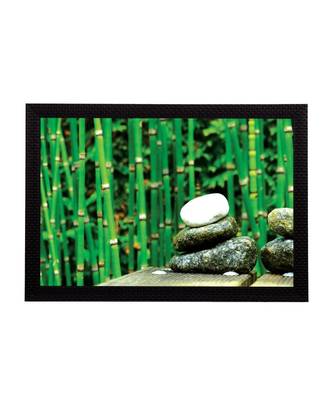Bamboo Shoot Satin Matt Texture UV Art Painting 1