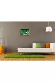 Bamboo Shoot Satin Matt Texture UV Art Painting