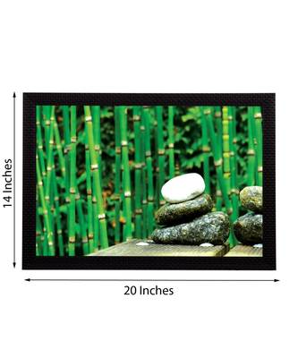 Bamboo Shoot Satin Matt Texture UV Art Painting 3