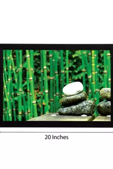 Bamboo Shoot Satin Matt Texture UV Art Painting