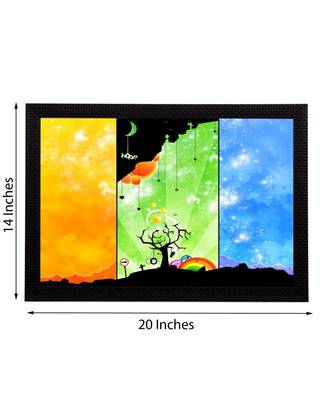 Three Shades Of Day Satin Matt Texture UV Art Painting 3