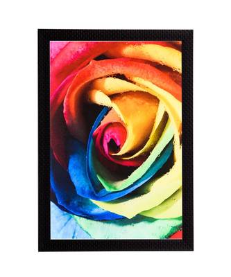 Colorful Rose Satin Matt Texture UV Art Painting 1
