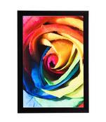 Colorful Rose Satin Matt Texture UV Art Painting