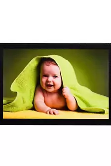Cute Baby Satin Matt Texture UV Art Painting
