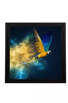 Flying Bird Satin Matt Texture UV Art Painting