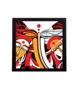 Geometrical Lord Ganesha Satin Matt Texture UV Art Painting